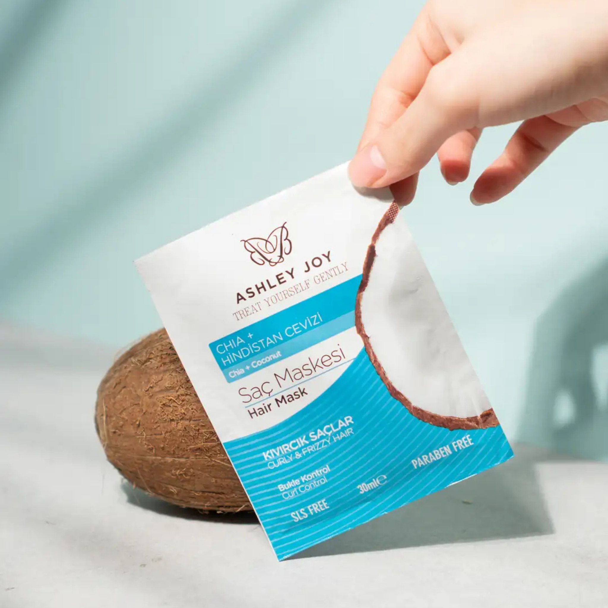 Ashley Joy kahu kontrolliv juuksemask 30ml