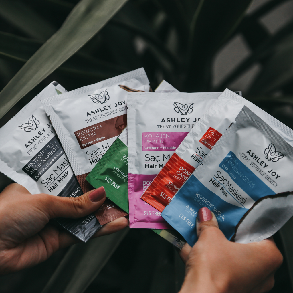 Ashley Joy puhastav juuksemask rasustele juustele 30ml