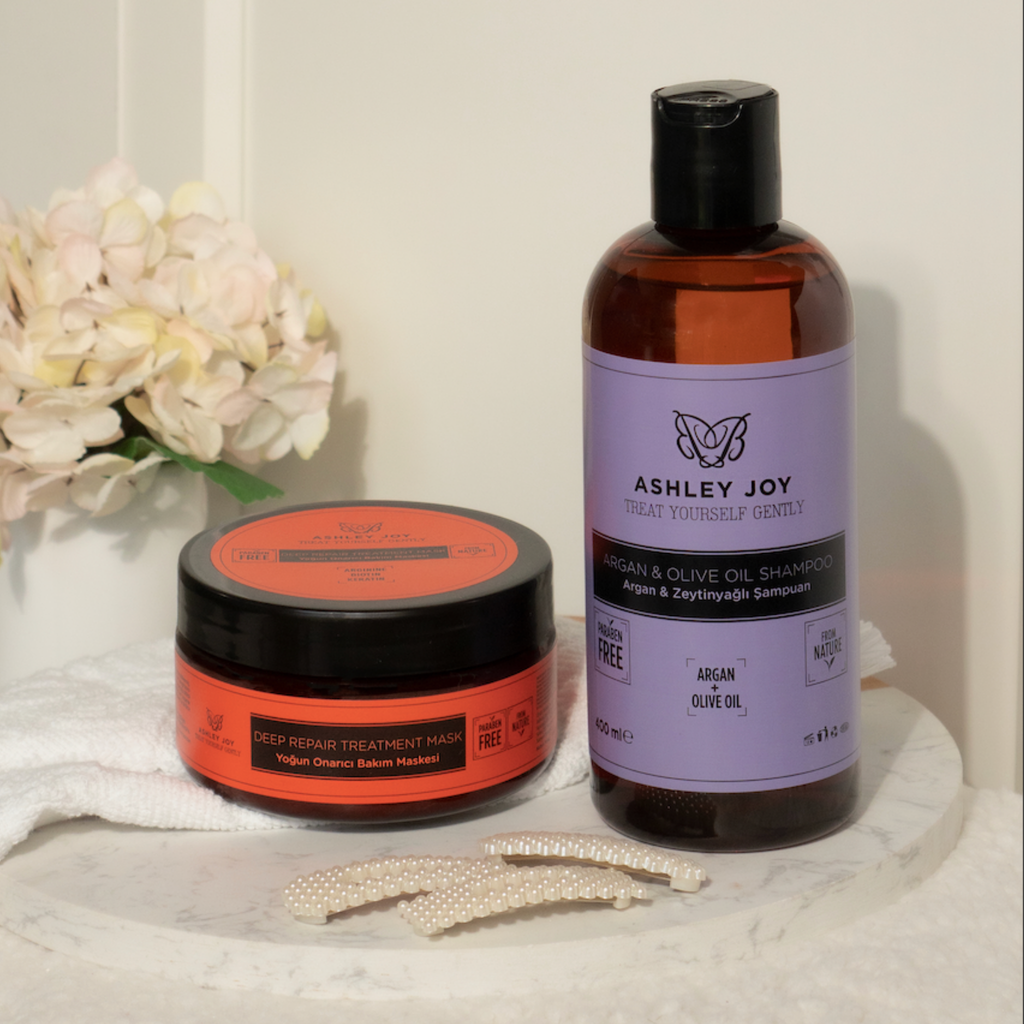 Ashley Joy argaania- ja oliiviõli šampoon 400ml