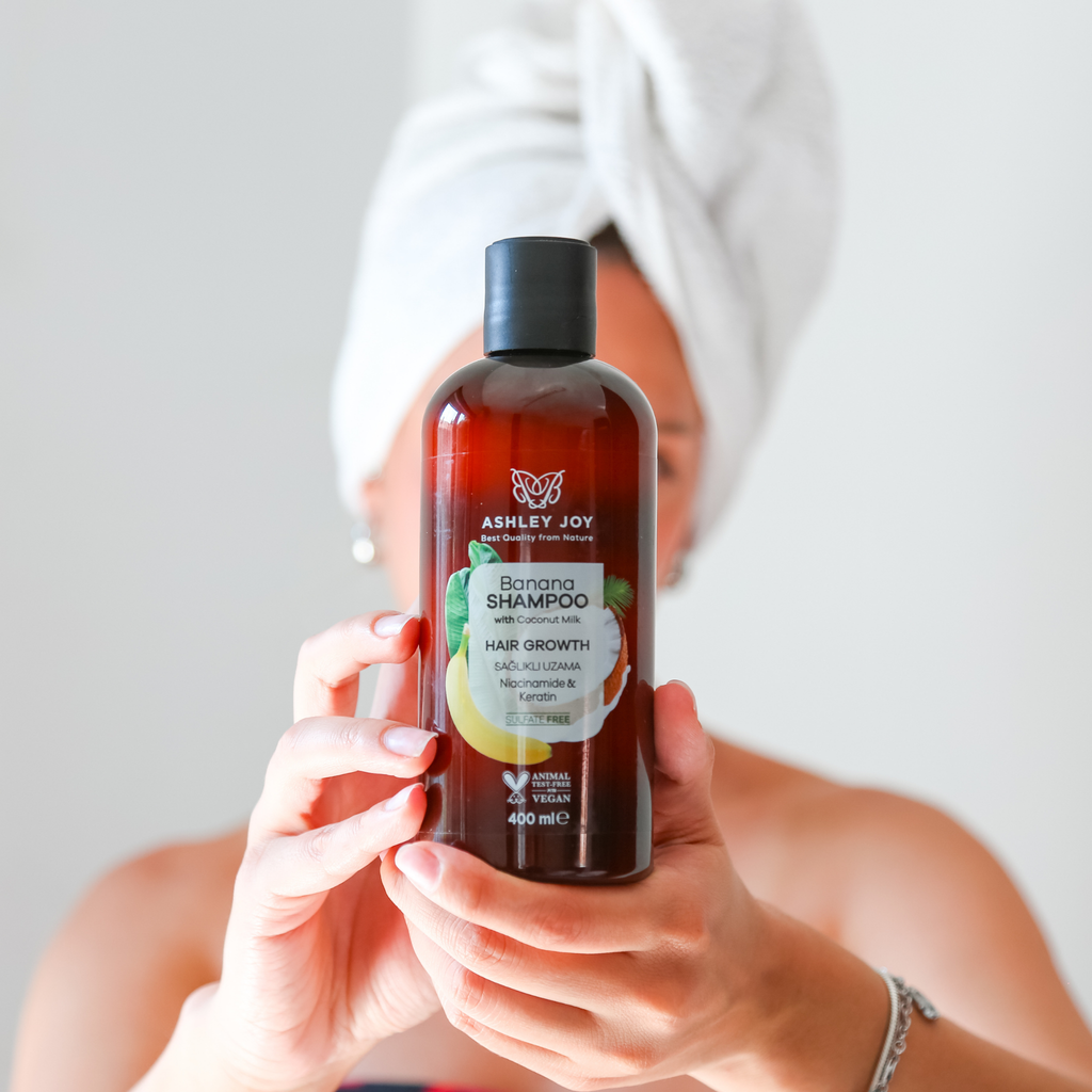 Ashley Joy sulfaadivaba banaanišampoon 400ml