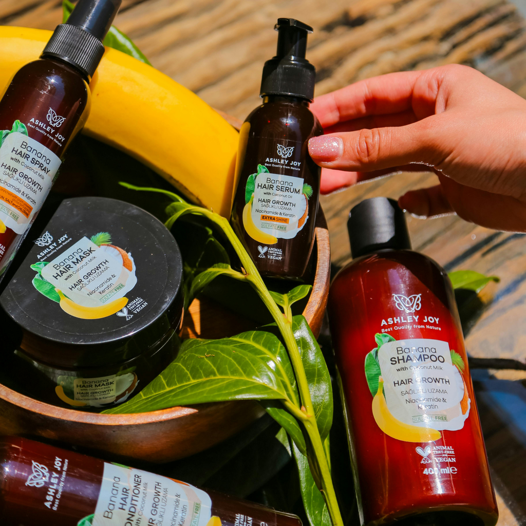 Ashley Joy sulfaadivaba banaanišampoon 400ml