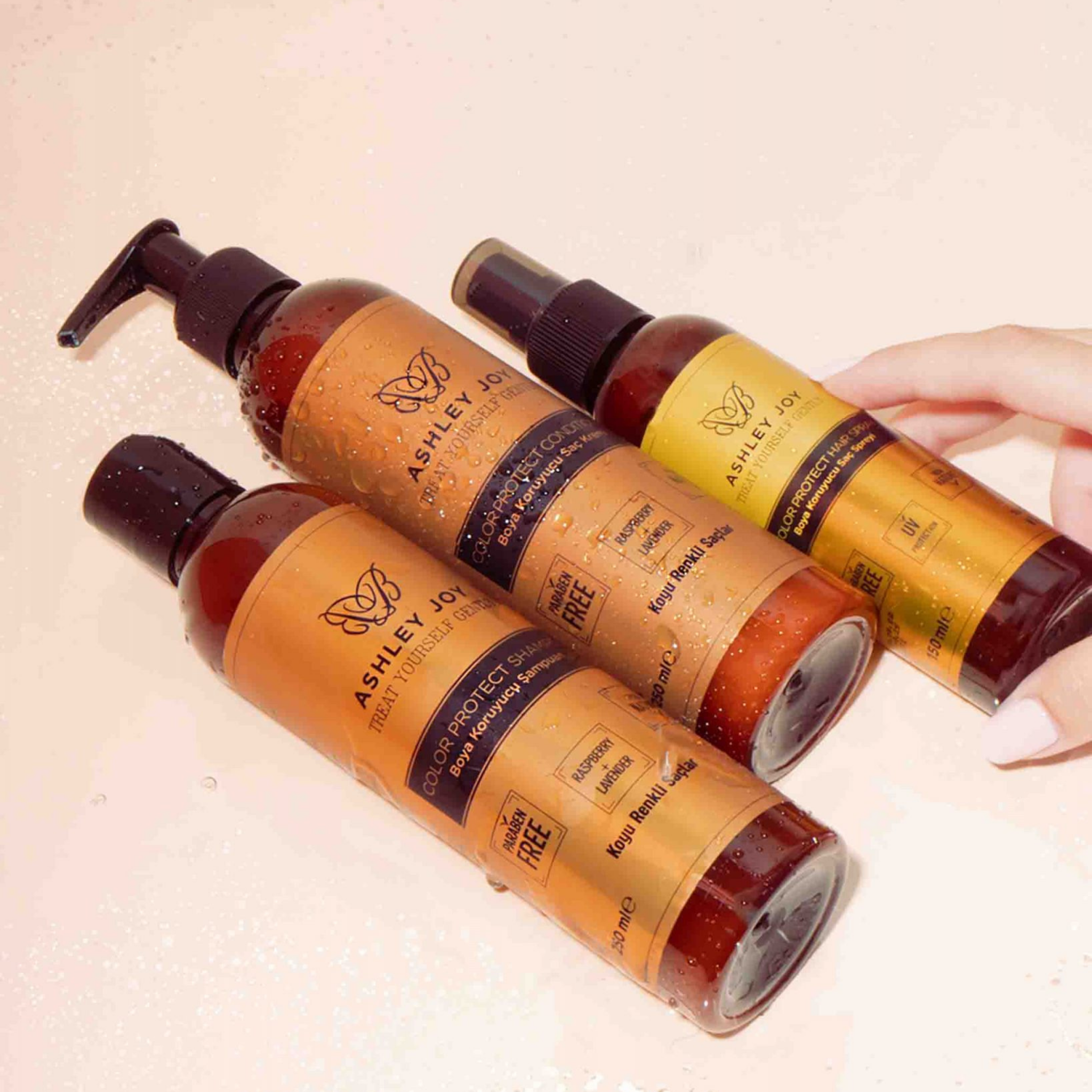 Ashley Joy värvikaitsepalsam tumedatele juustele 250ml