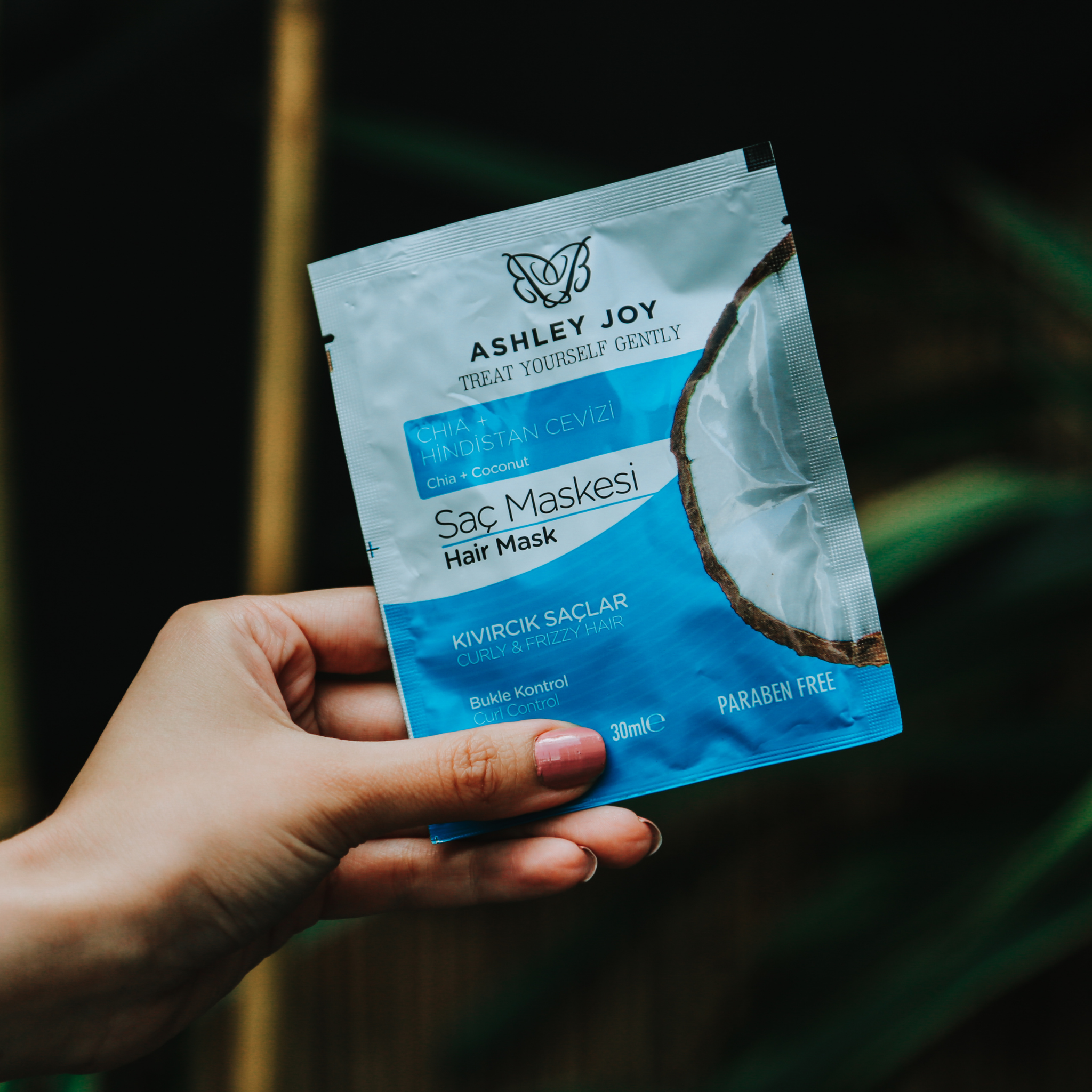 Ashley Joy kahu kontrolliv juuksemask 30ml